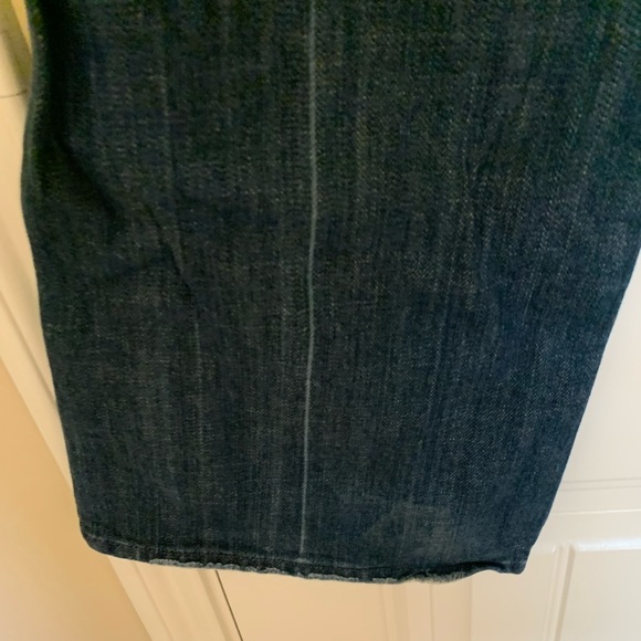 LIKE NEW 7 For All Mankind Women’s Rhinestone “A” Pocket Bootcut Jeans Size: 31 - Picture 7 of 8